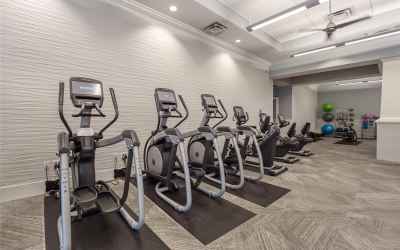 There is something for everyone in the expansive Fitness Center
