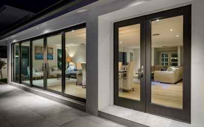 Hurricane rated French doors for easy access