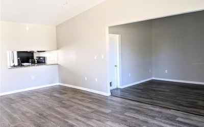 The door in the Family Room leads to the garage where you will find the washer and dryer.