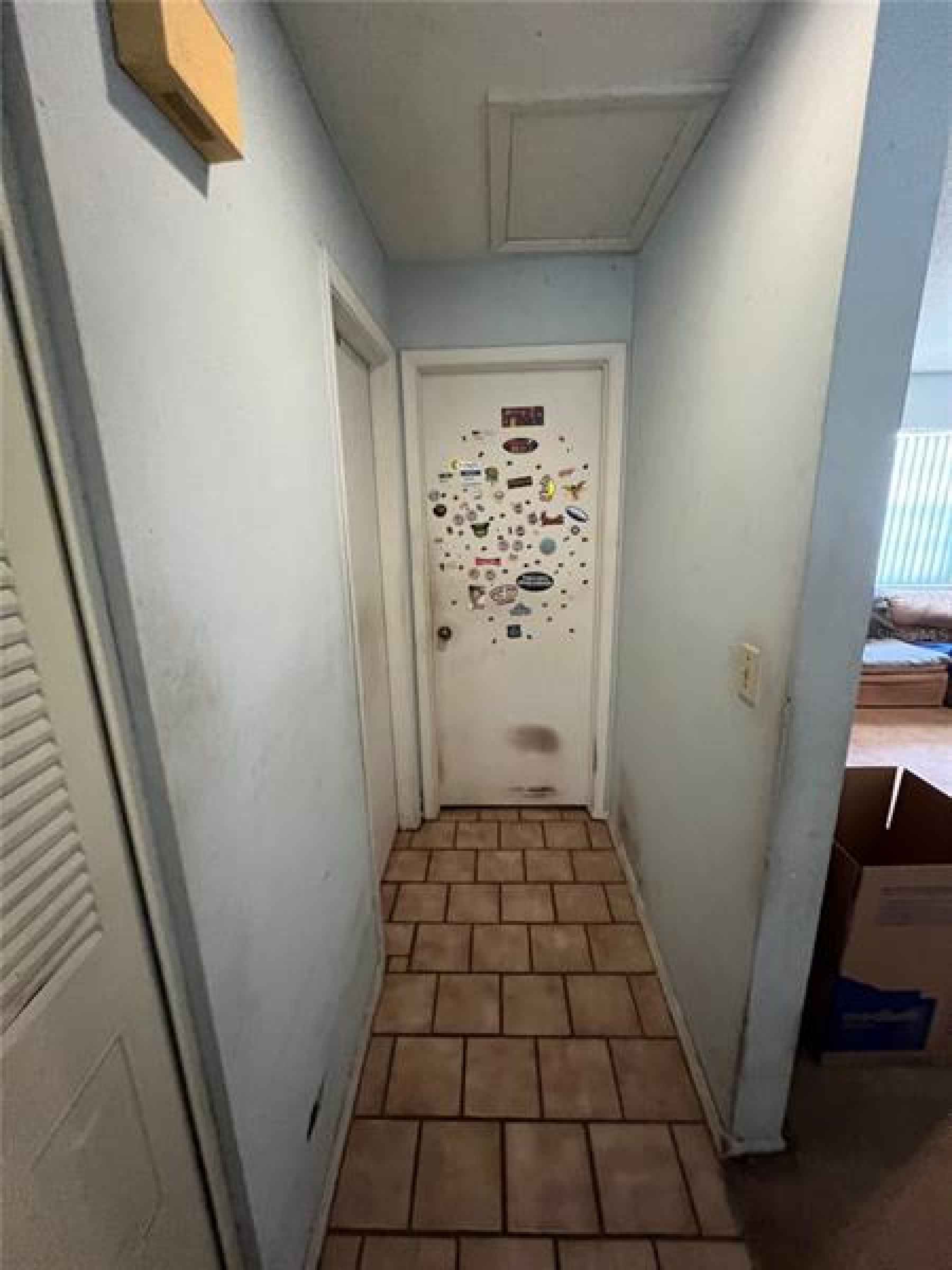 Hallway with Tile