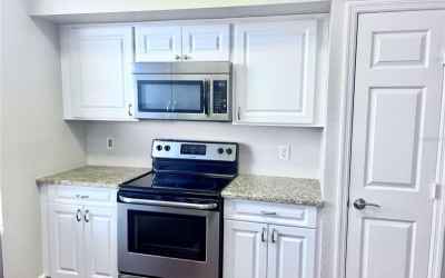 Stainless steel appliance and pantry