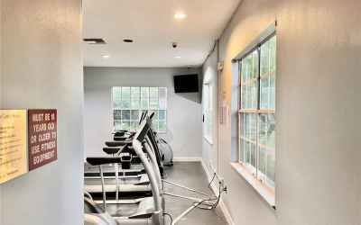 Entrance to fitness room